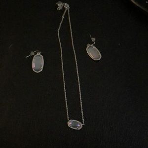 Kendra Scott necklace & earrings